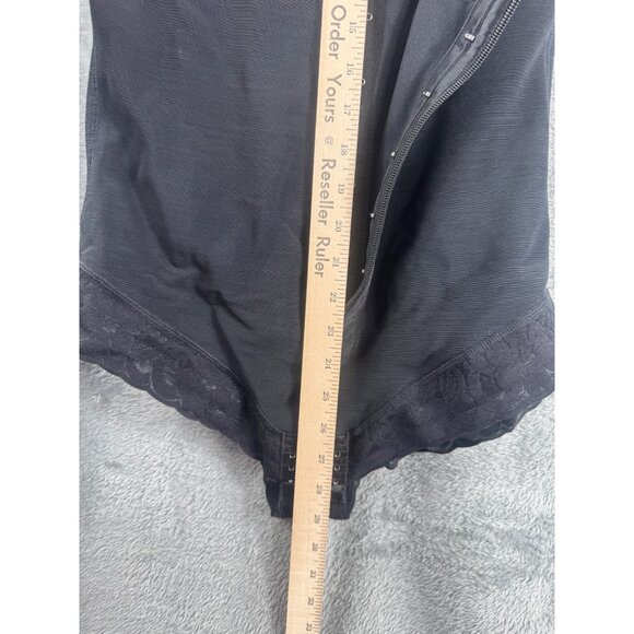 Shapermx Womens Tummy Control Bodysuit Shapewear Adjustable Straps Black XL - Picture 7 of 13